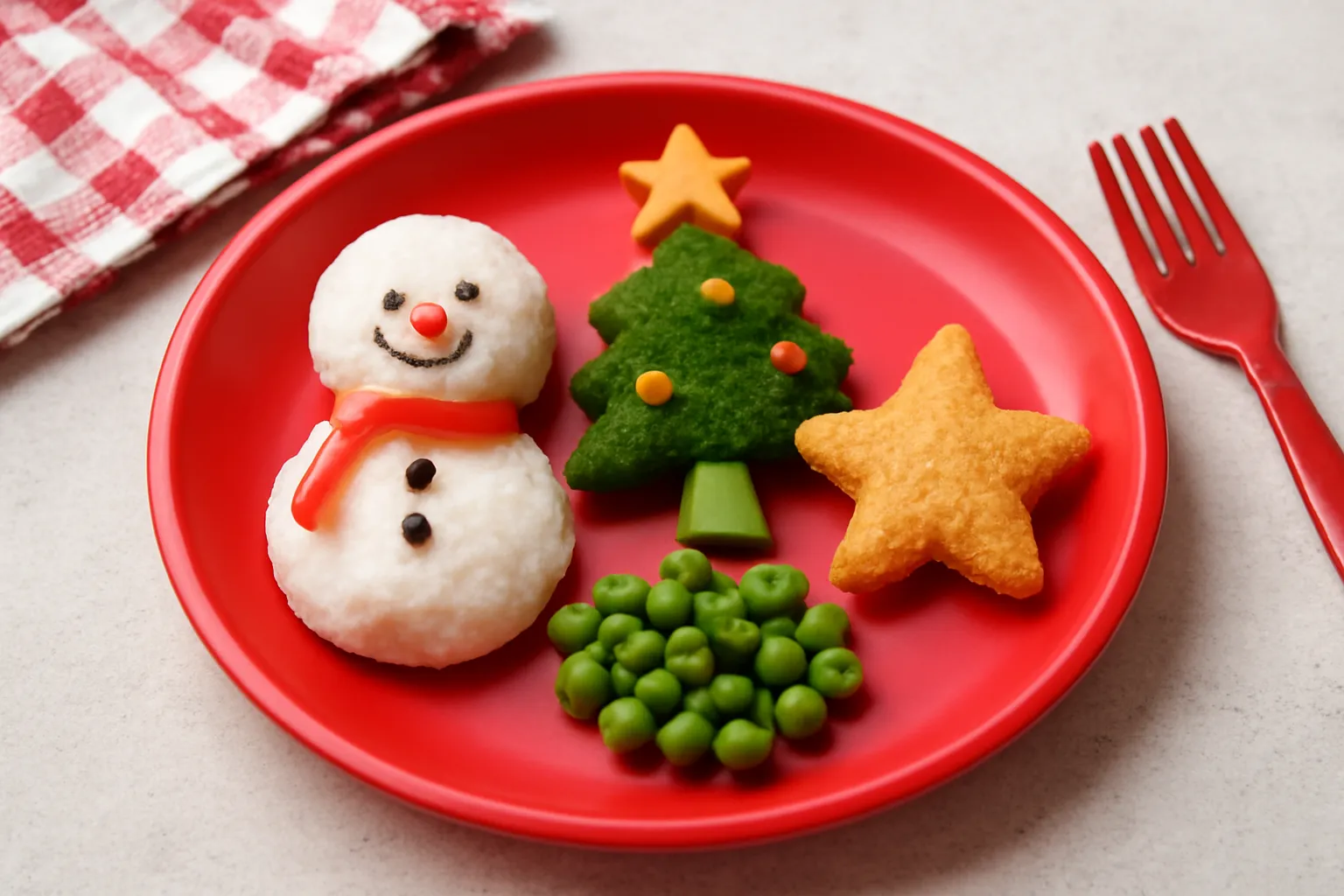 childrens christmas plates