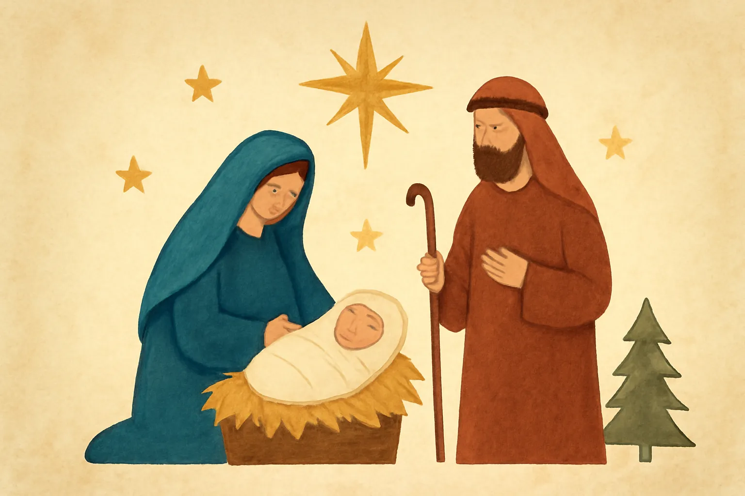 christian christmas card