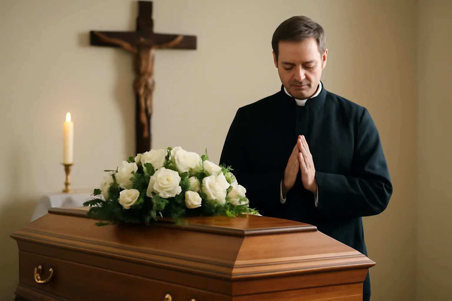 christian funeral prayers