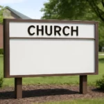 Church Sign: Creative Ideas and Design Tips to Attract Visitors church sign