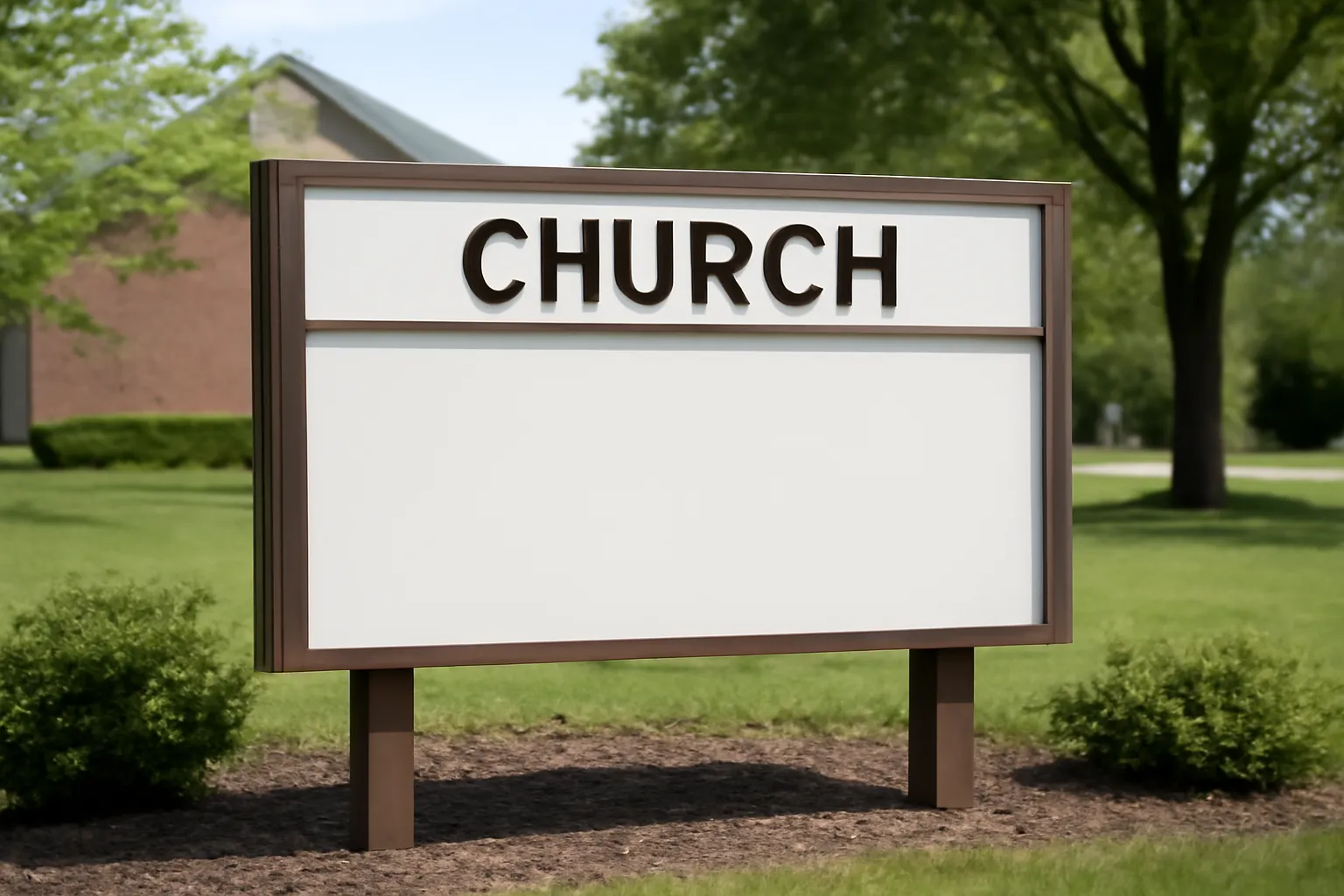 church sign