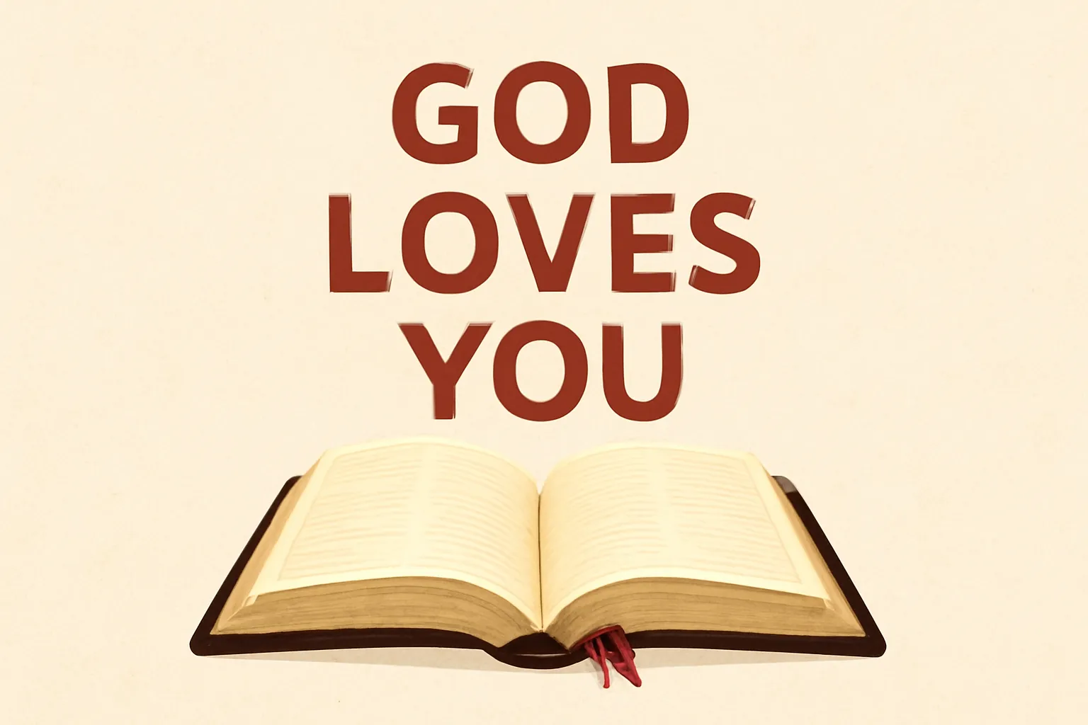 god loves you scripture