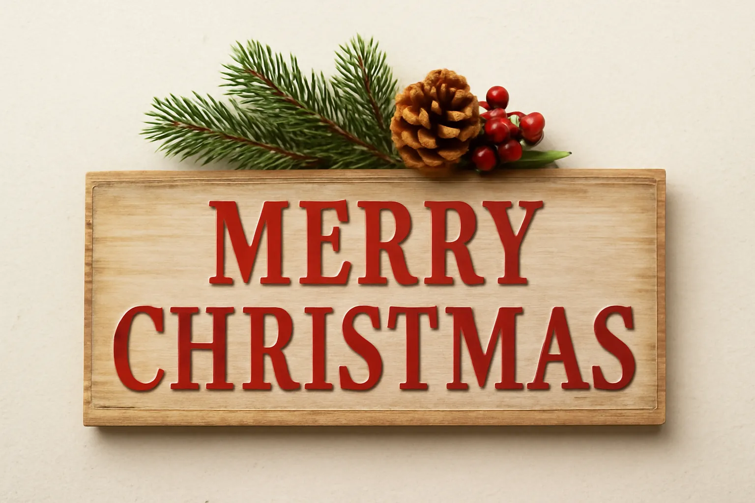 merry christmas sign.