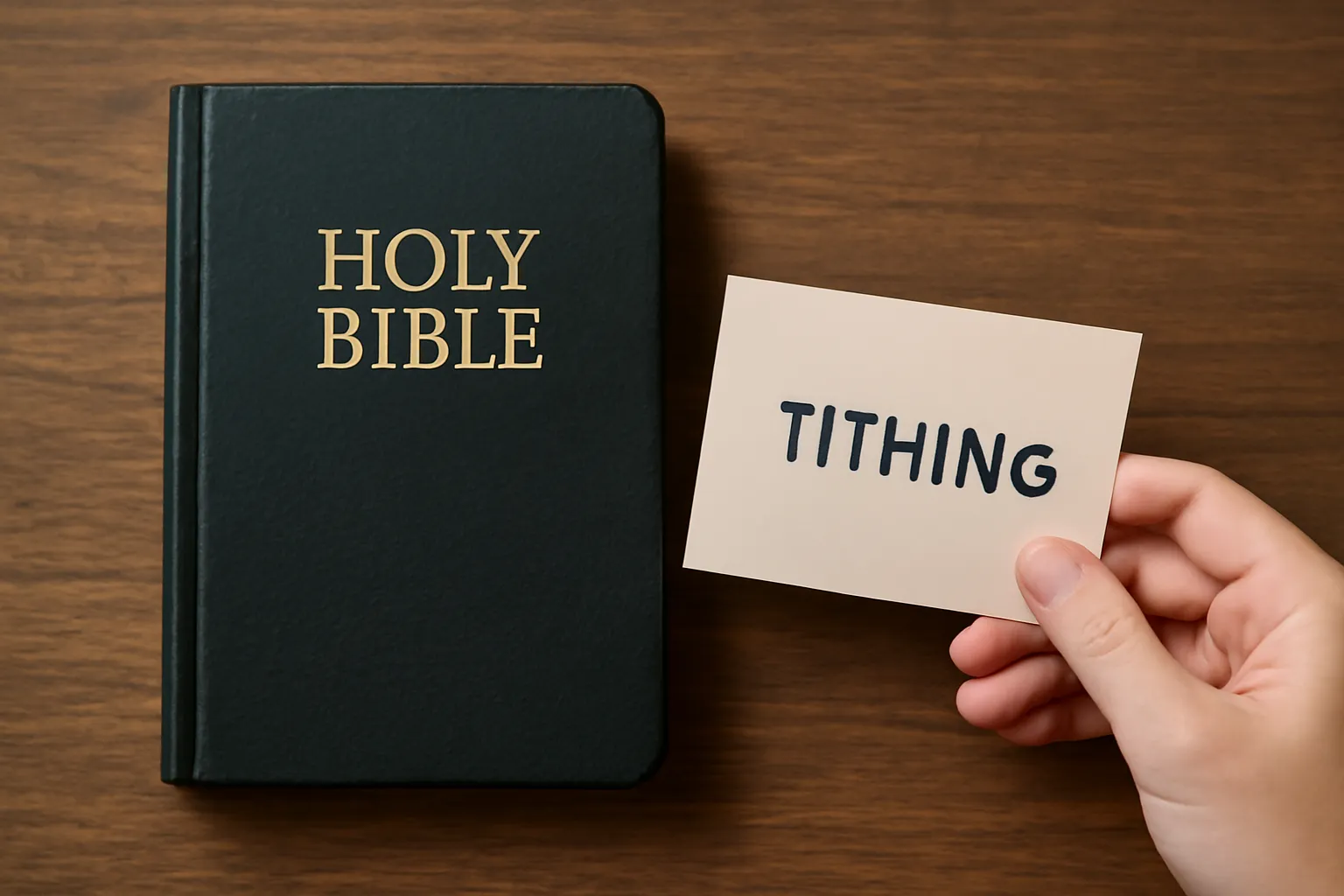 new testament scriptures on tithing
